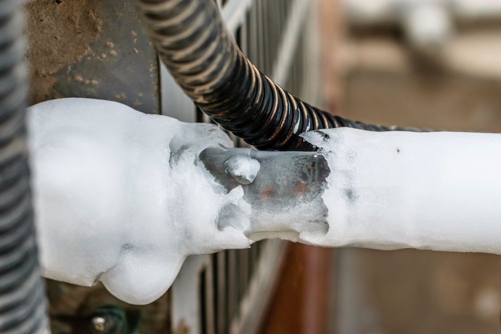 Frozen AC coils Navarre, FL