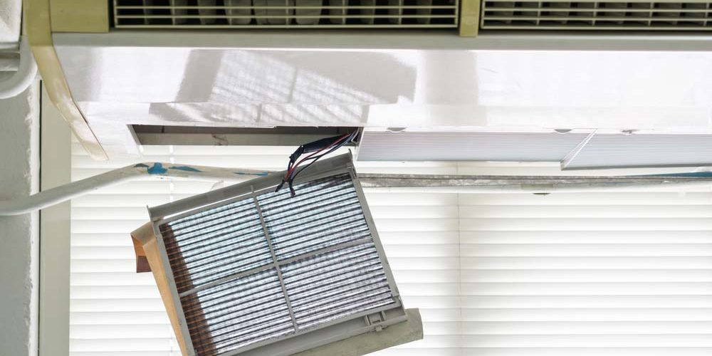 broken AC